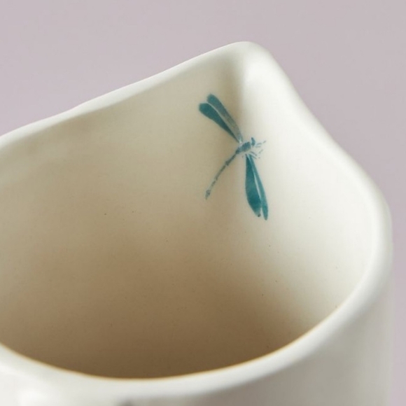 Anthropologie Brynne Stoneware Floral Pitcher (Sold Out in Stores) - Picture 4 of 11